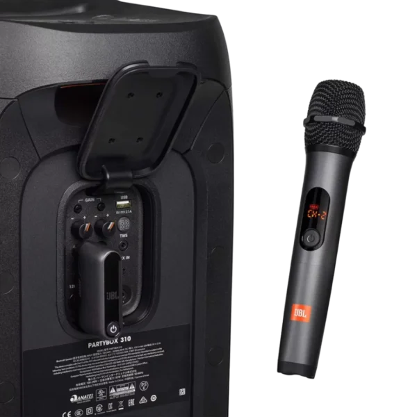 JBL Plug And Play Wireless Microphone Set Black - Image 3