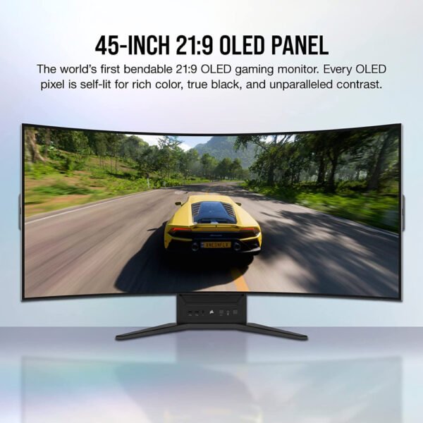 Corsair XENEON FLEX 45WQHD240 45" OLED WQHD 240Hz 0.03ms Bendable Gaming Monitor - Image 4