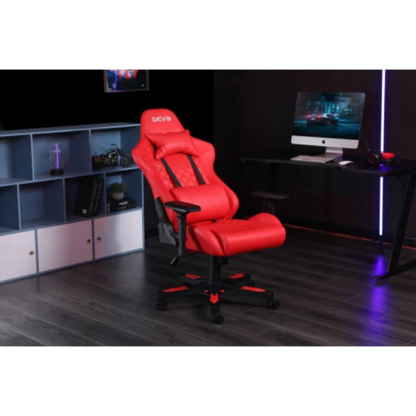 Devo Gaming Chair -  Alpha v2 Red - Image 6