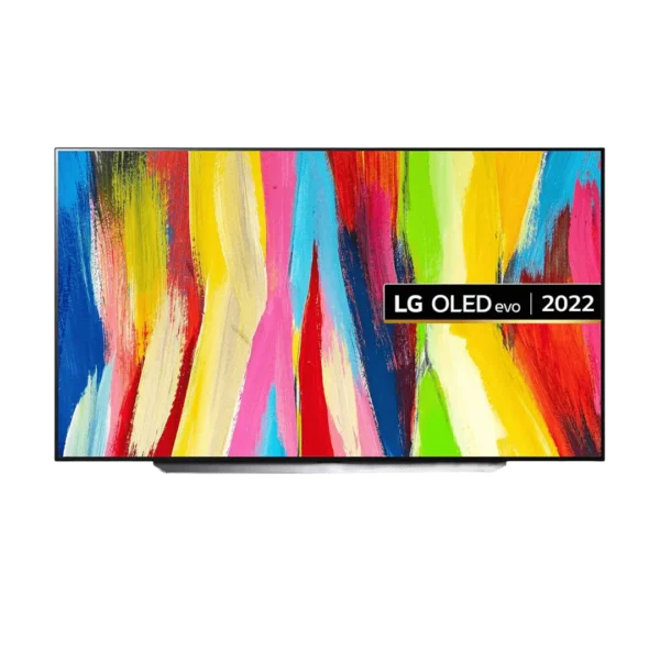 LG OLED83C26LA evo OLED Television C2 Series Cinema Screen Design 4K Cinema HDR webOS22 with ThinQ AI Pixel Dimming 83inch (2022 Model)