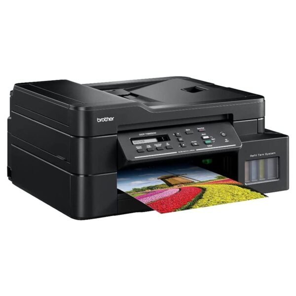 Brother Printer All In One Ink Tank Color (T820W) - Image 3