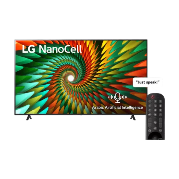 LG Nano77 Series, 65 inch NanoCell 4K SmartTV, 2023