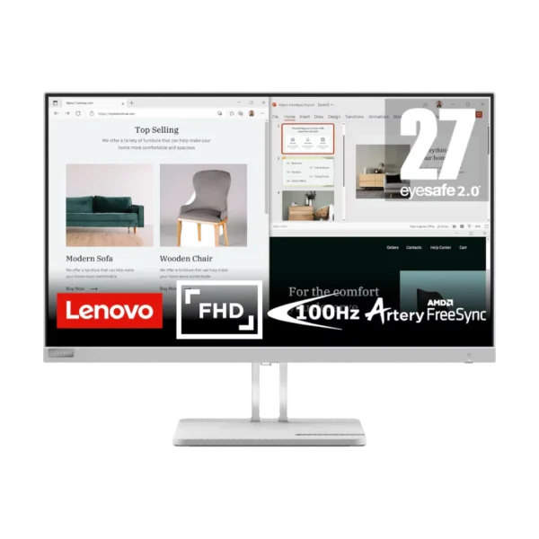 Lenovo L27e-40 67ACKAC4AE FHD Monitor 27inch