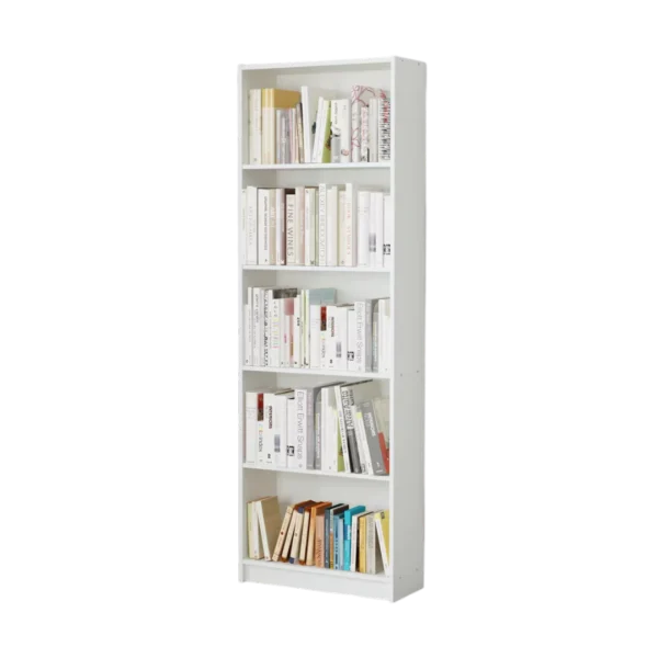 GERSBY-Bookcase, white, 60x180 cm - Image 2