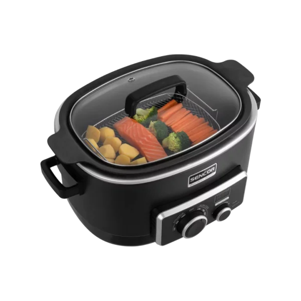 Sencor Multi & Slow Cooker SPR 6100BK - Image 4