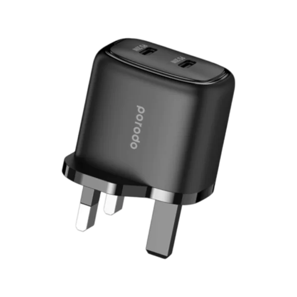 Porodo PD Wall Adaptor 40W Black - Image 4