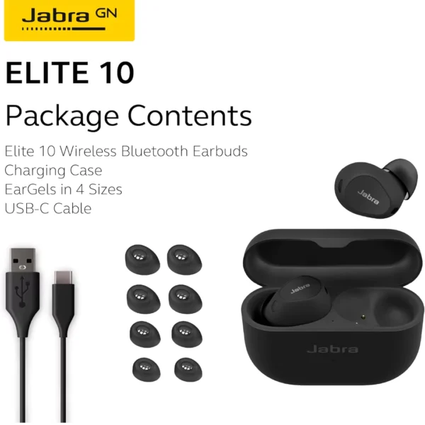 Jabra Elite 10 True Wireless In Ear Earbuds - Image 3