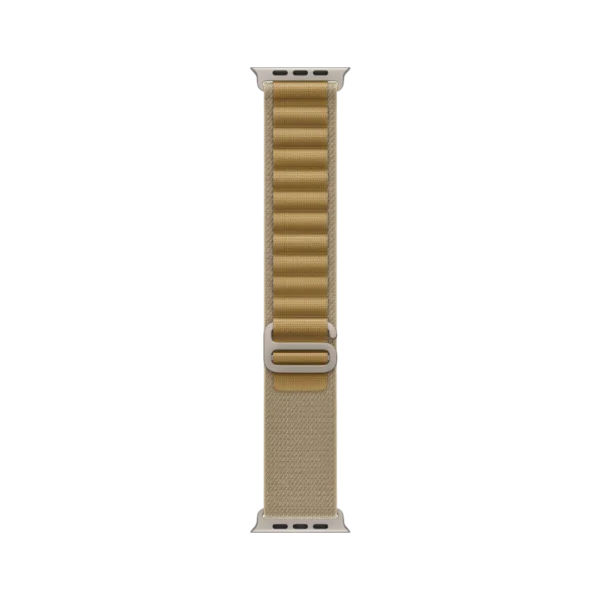 Apple Watch Ultra 2, 49mm Natural Titanium Case with Tan Alpine Loop - Image 3