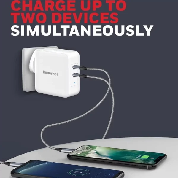 Honeywell Zest Charger With Micro USB Cable White - Image 2