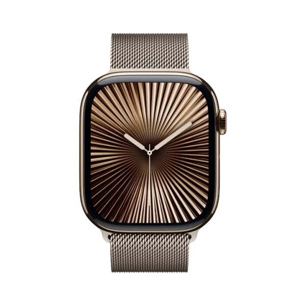 Apple Watch Series 10, 46mm Titanium Case with Milanese Loop – NEW - Image 4