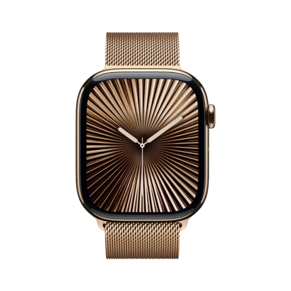 Apple Watch Series 10, 46mm Titanium Case with Milanese Loop – NEW - Image 2