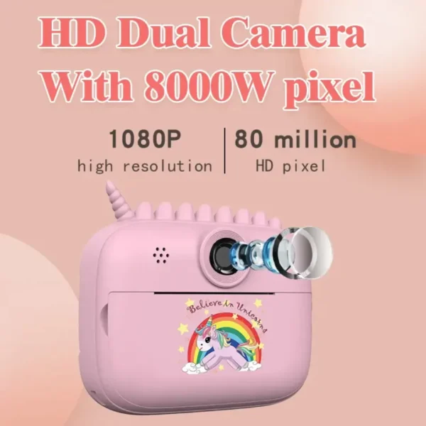 Budi Children Digital Print Camera Pink - Image 3