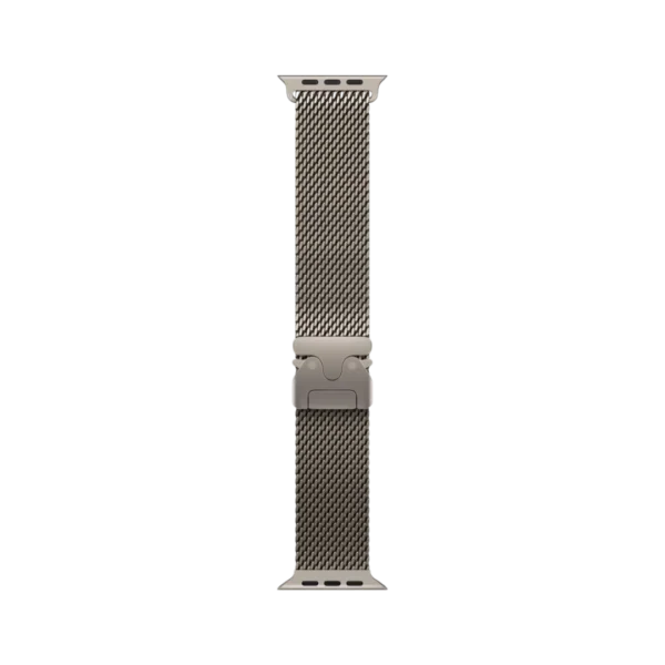 Apple Watch Ultra 2, 49MM Black Titanium Case With Titanium Milanese Loop - Image 6