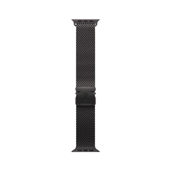 Apple Watch Ultra 2, 49MM Black Titanium Case With Titanium Milanese Loop - Image 3