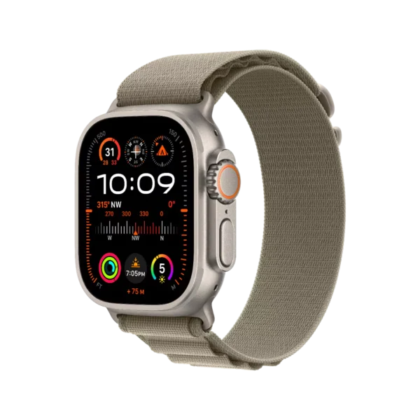 Apple Watch Ultra, 49MM Titanium Case With Alpine Loop - Image 5