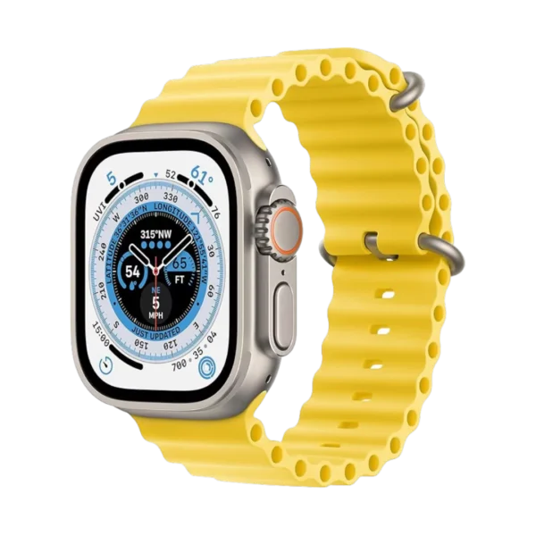 Apple Watch Ultra, 49mm Titanium Case with Ocean Band